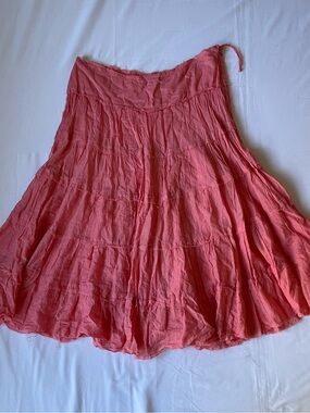 Women’s Tiered Coral Skirt